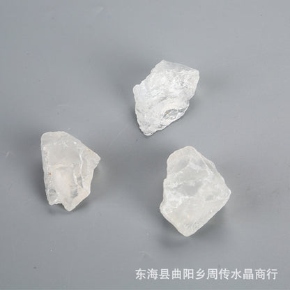 Natural White Crystal Crushed Raw Stone