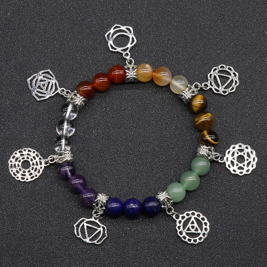 7 Chakra Crystal Bracelet