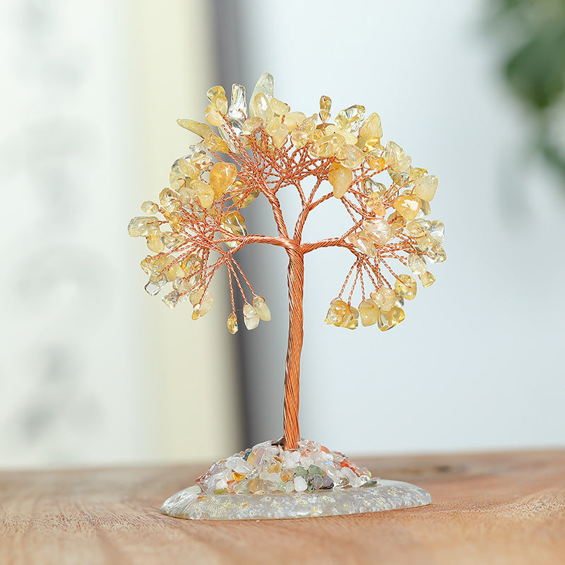 Citrine Tree Ornament