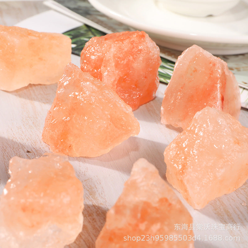 Natural Orange Calcite Raw Stone