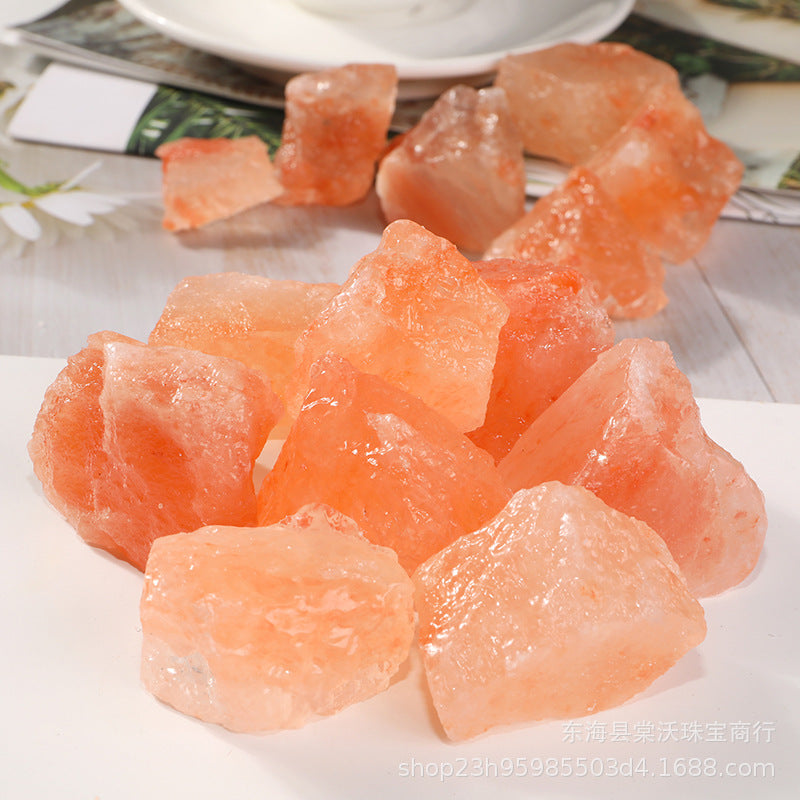 Natural Orange Calcite Raw Stone