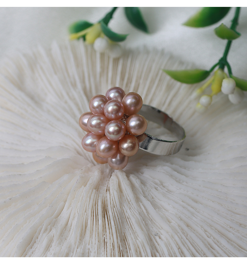 Adjustable Freshwater Pearl Elegance Ring